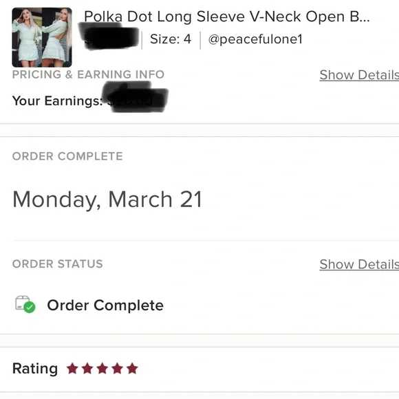 Green Polka Dot Long Sleeve V-Neck Open Back Backless Mini Dress - Picture 3 of 11